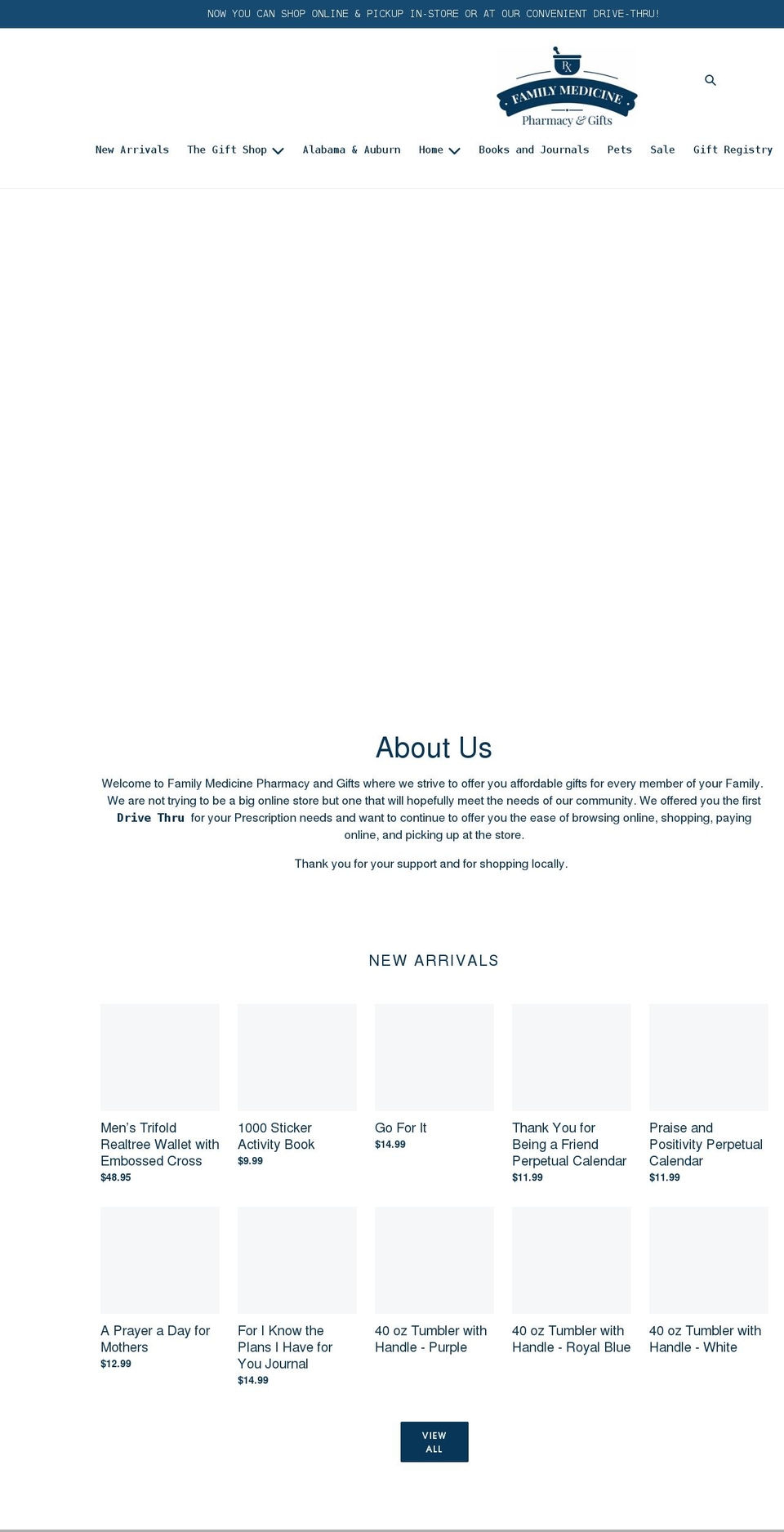 fmpgifts.com shopify website screenshot