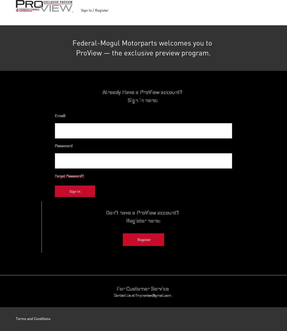 fmproview.com — Shopify storefront screenshot