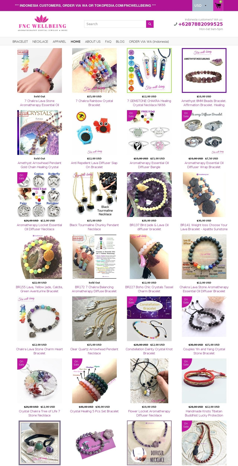 fncwellbeing.com — Shopify storefront screenshot