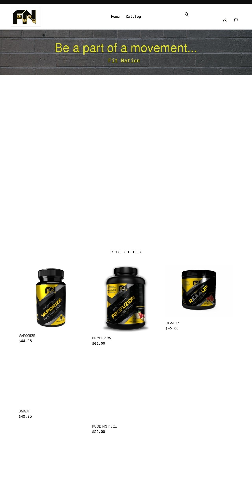 fnlabz.myshopify.com shopify website screenshot