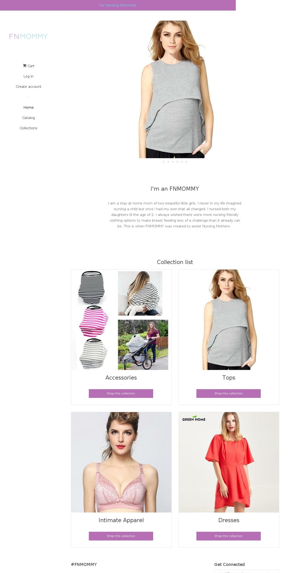 fnmommy.com — Shopify storefront screenshot