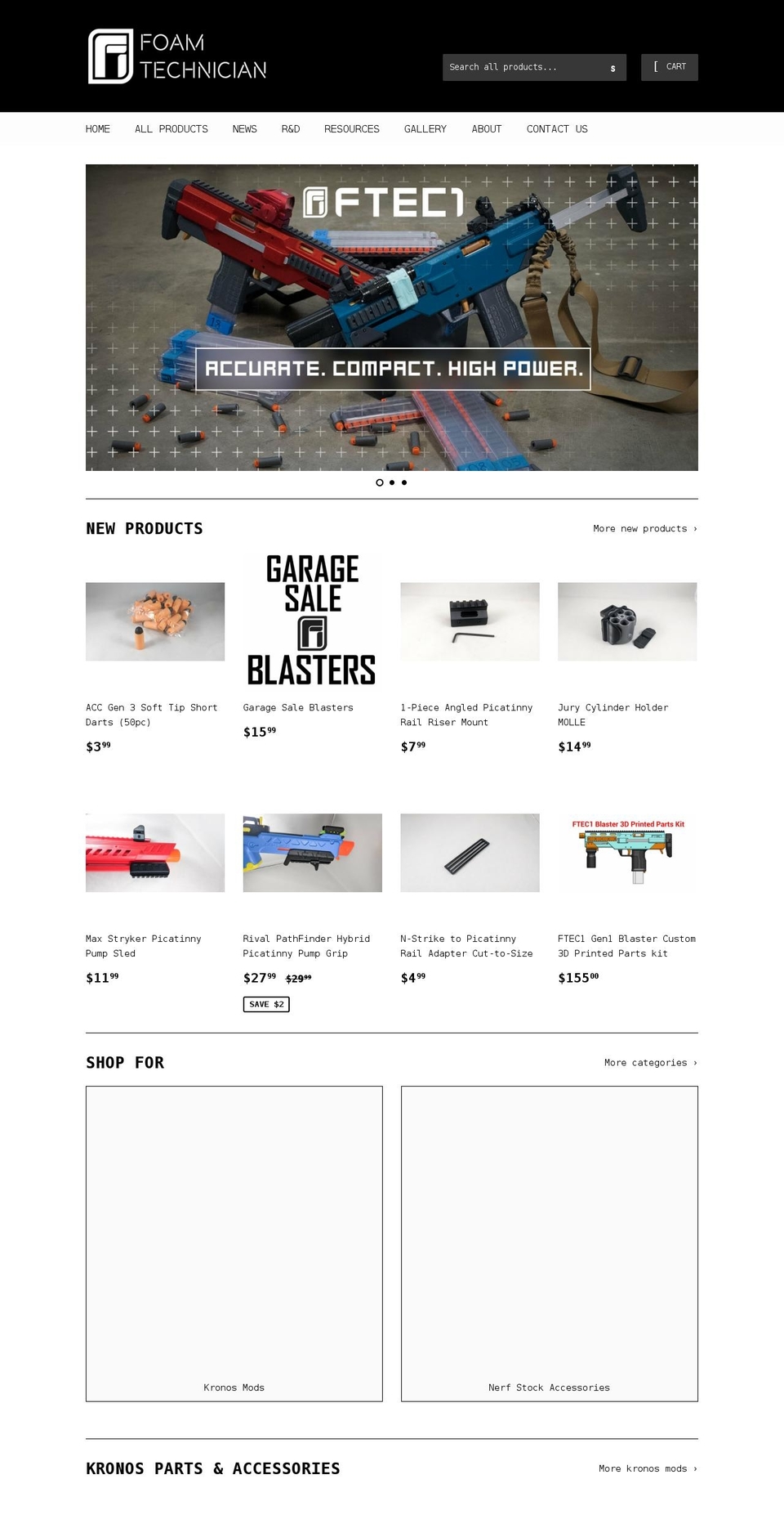 foamtechnician.com shopify website screenshot