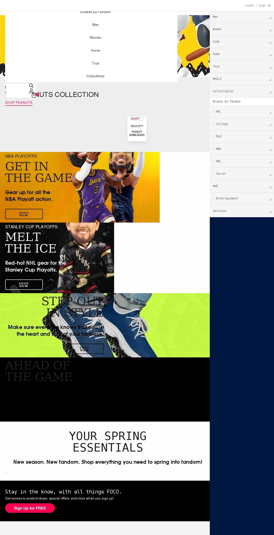 foco.com shopify website screenshot