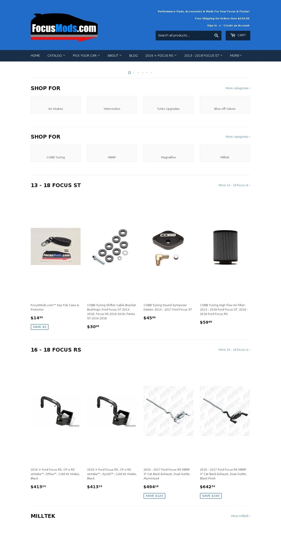 focusmods.com shopify website screenshot