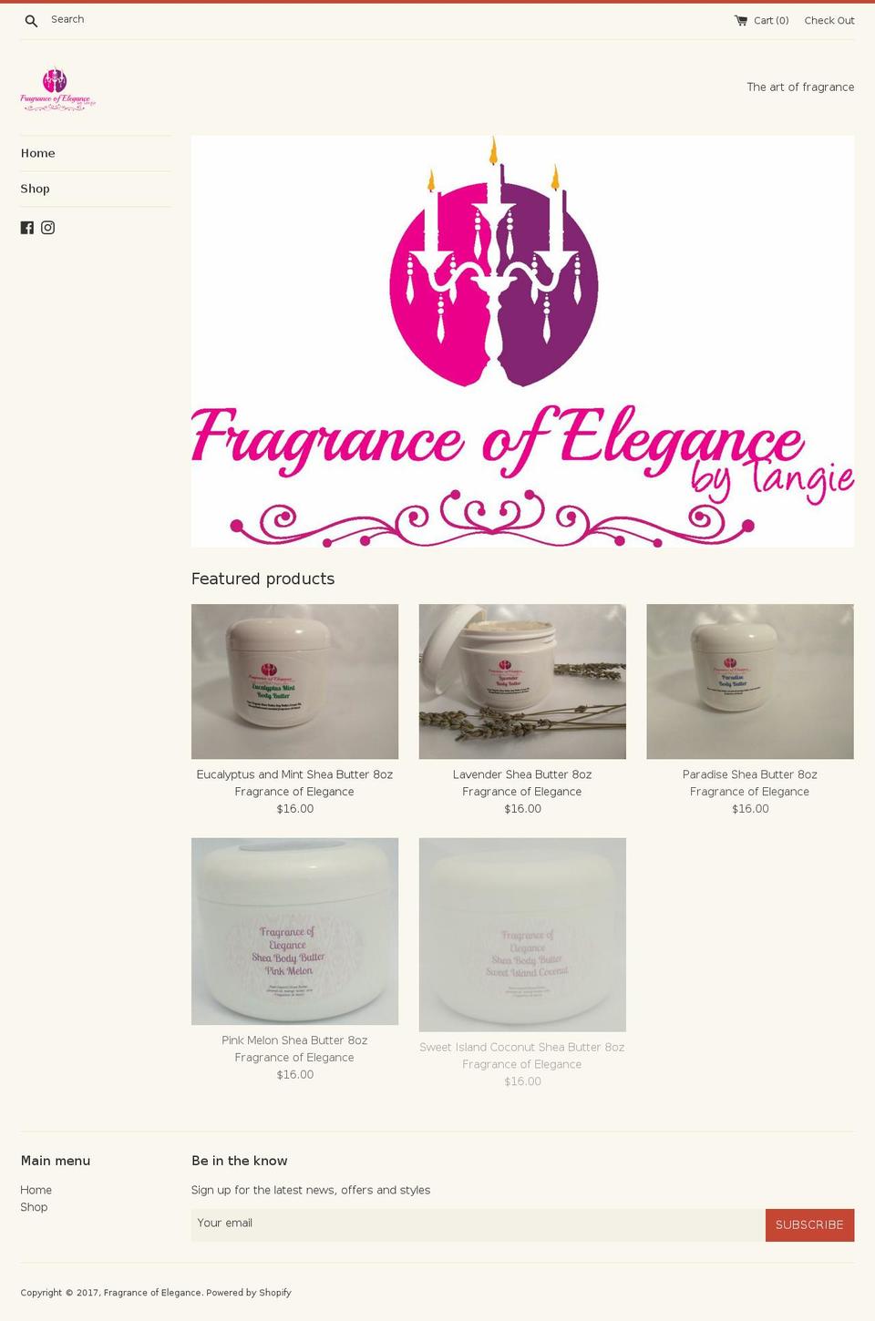 foecandles.com shopify website screenshot