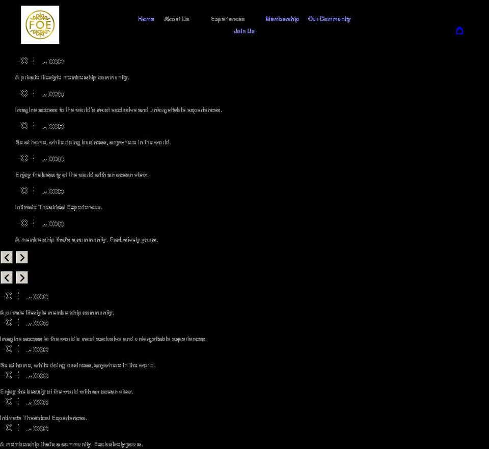 foeluxxe.com shopify website screenshot