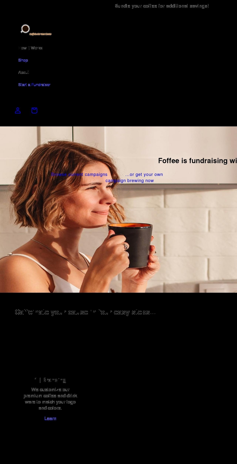 foffee.org shopify website screenshot