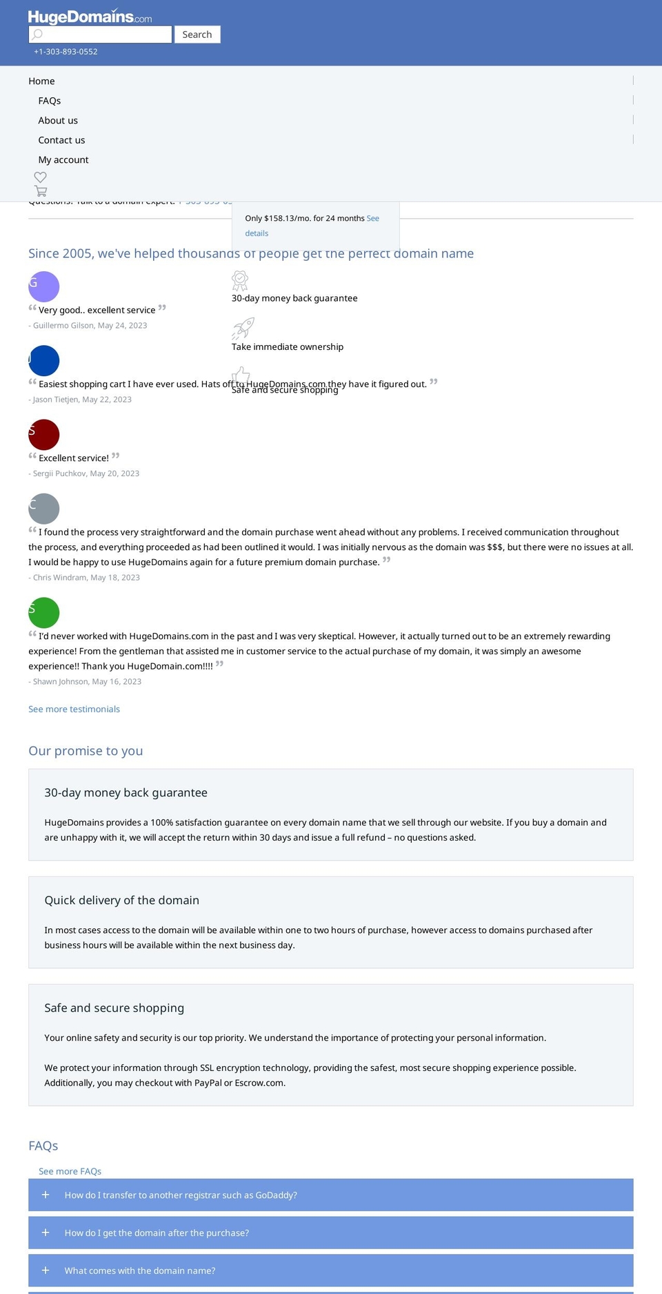 fogandtree.com — Shopify storefront screenshot