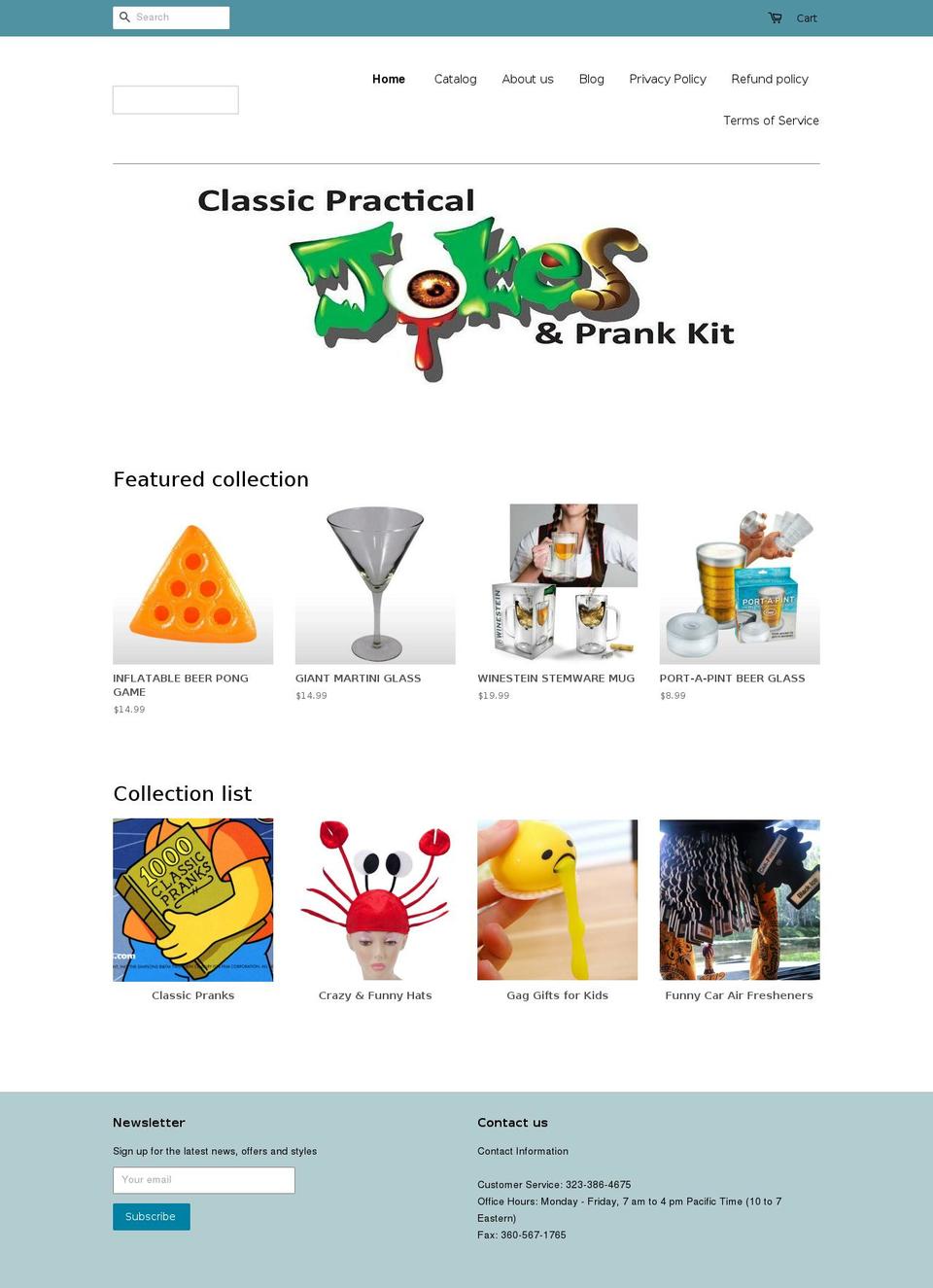 foggybanana.com — Shopify storefront screenshot