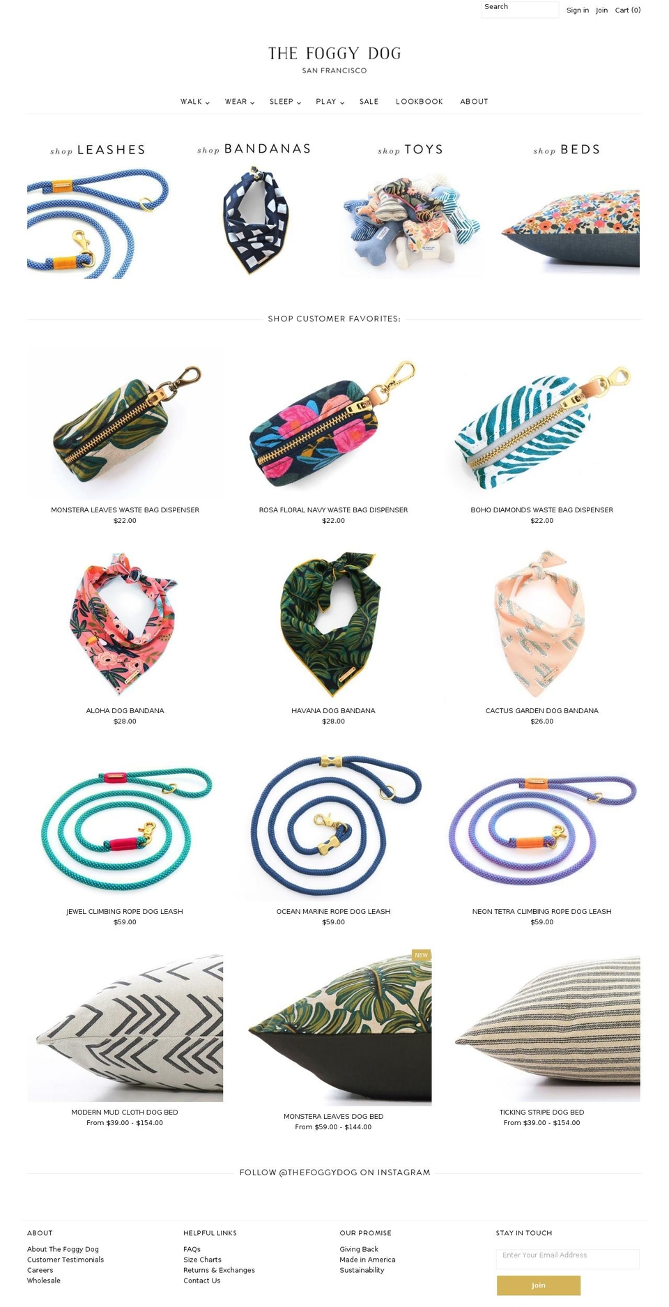 foggydog.com — Shopify storefront screenshot