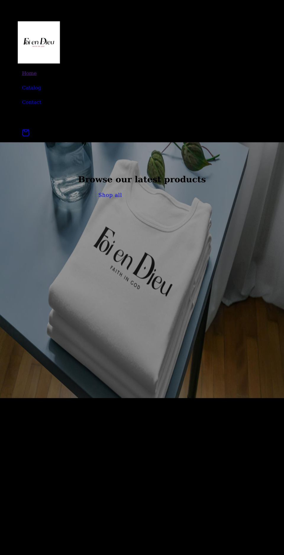 foiendieu.com shopify website screenshot