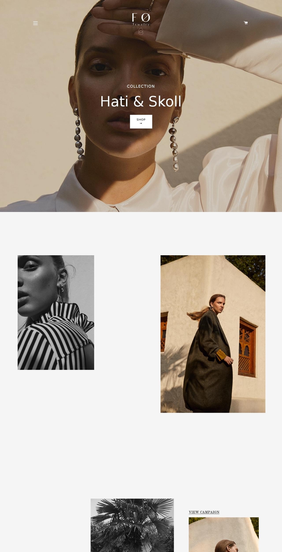 fojewelry.com — Shopify storefront screenshot