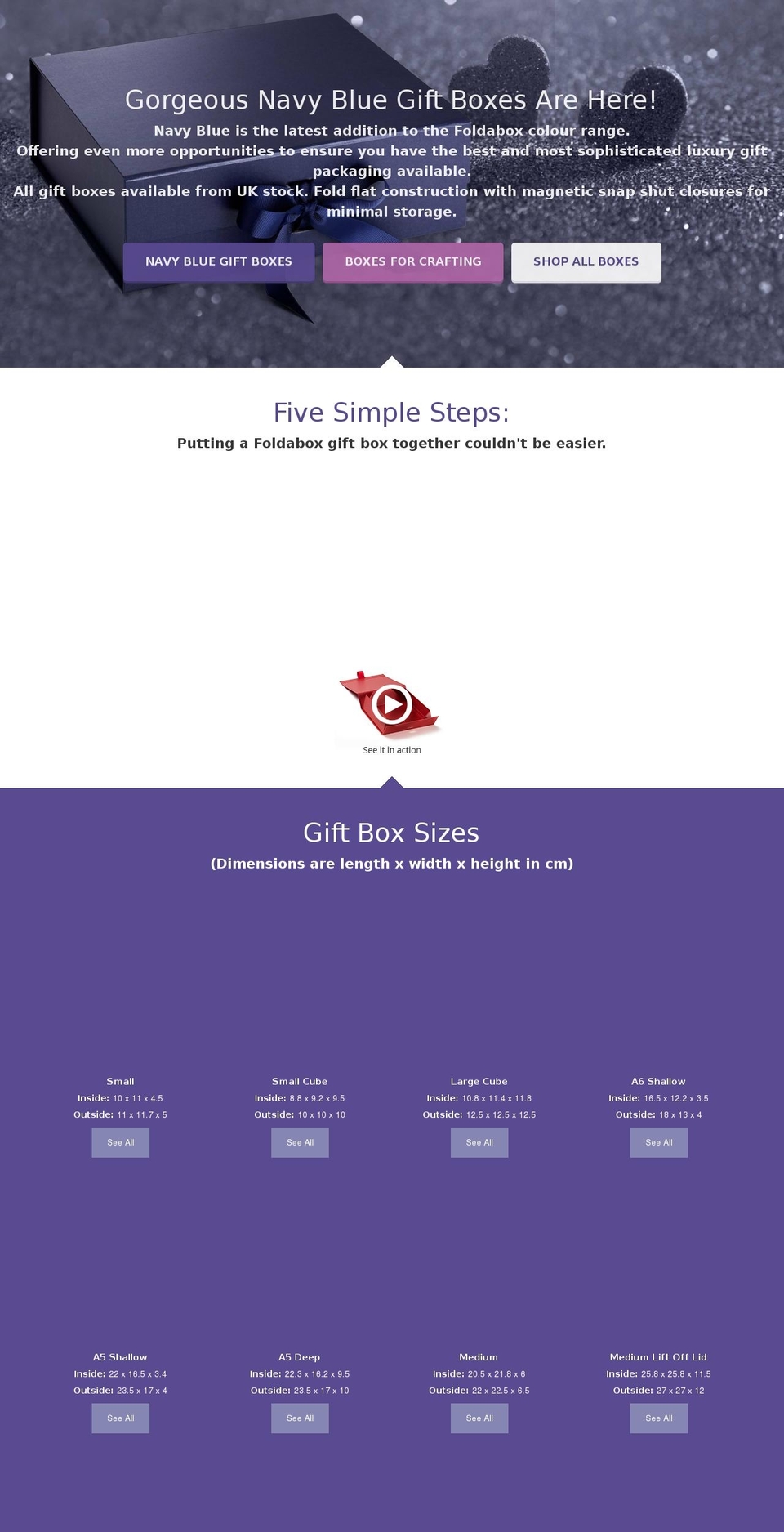 foldabox.es shopify website screenshot