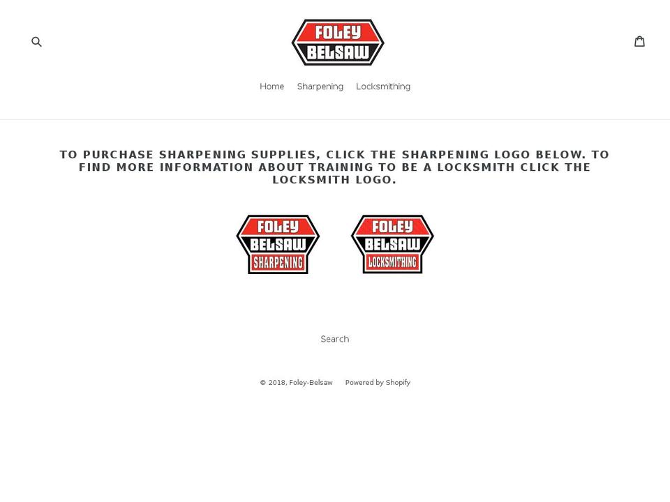 foley-belsaw.com shopify website screenshot