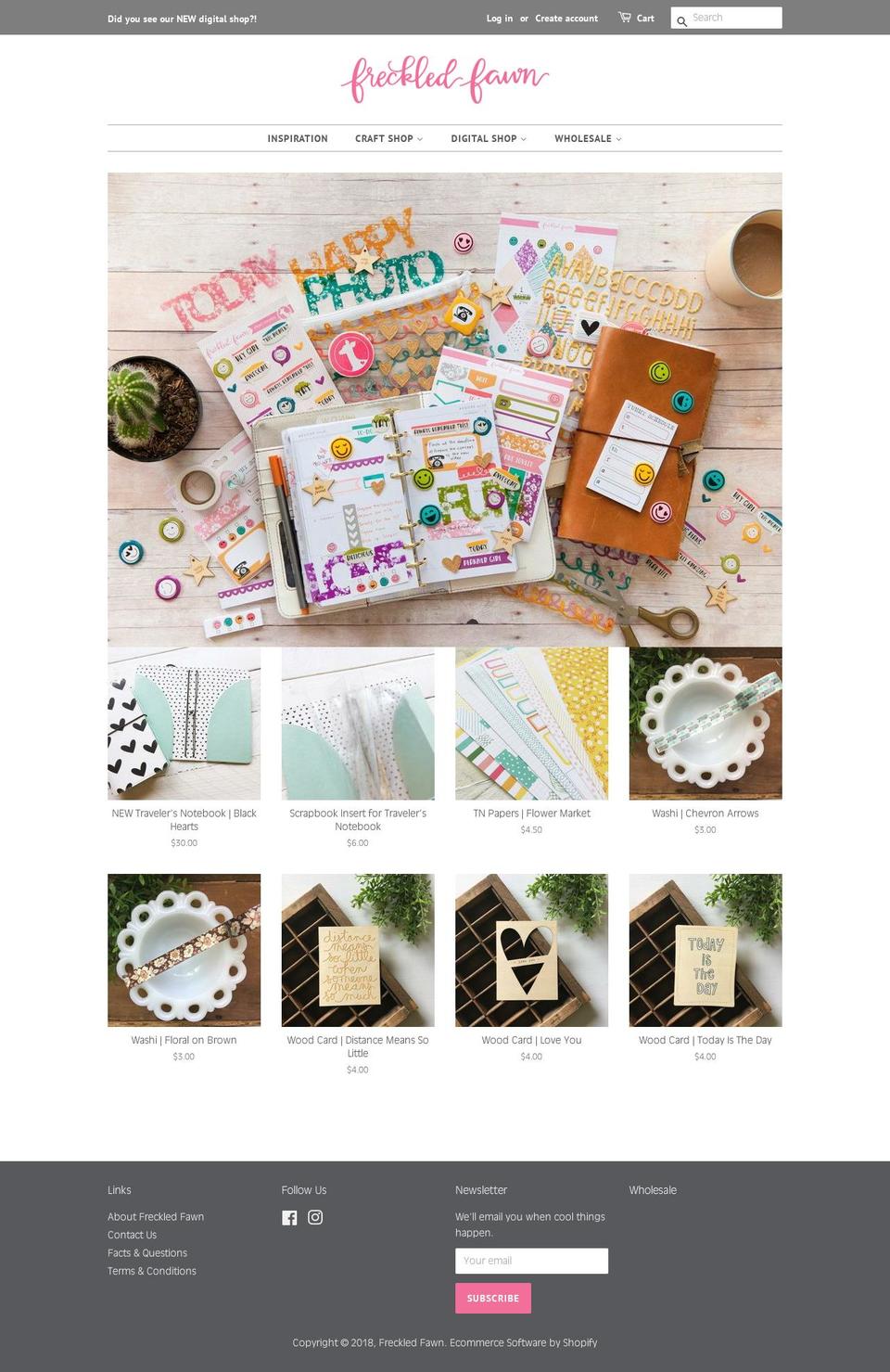 folkfawn.com — Shopify storefront screenshot