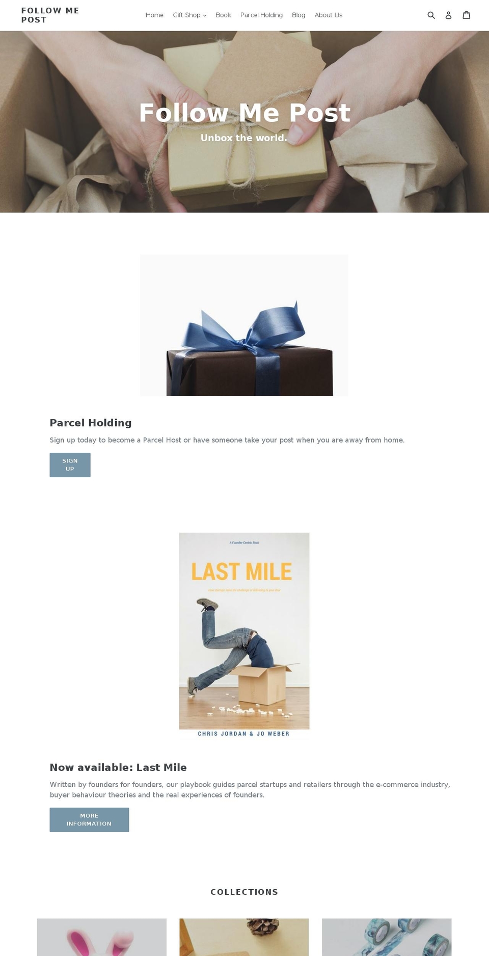 followmepost.com — Shopify storefront screenshot