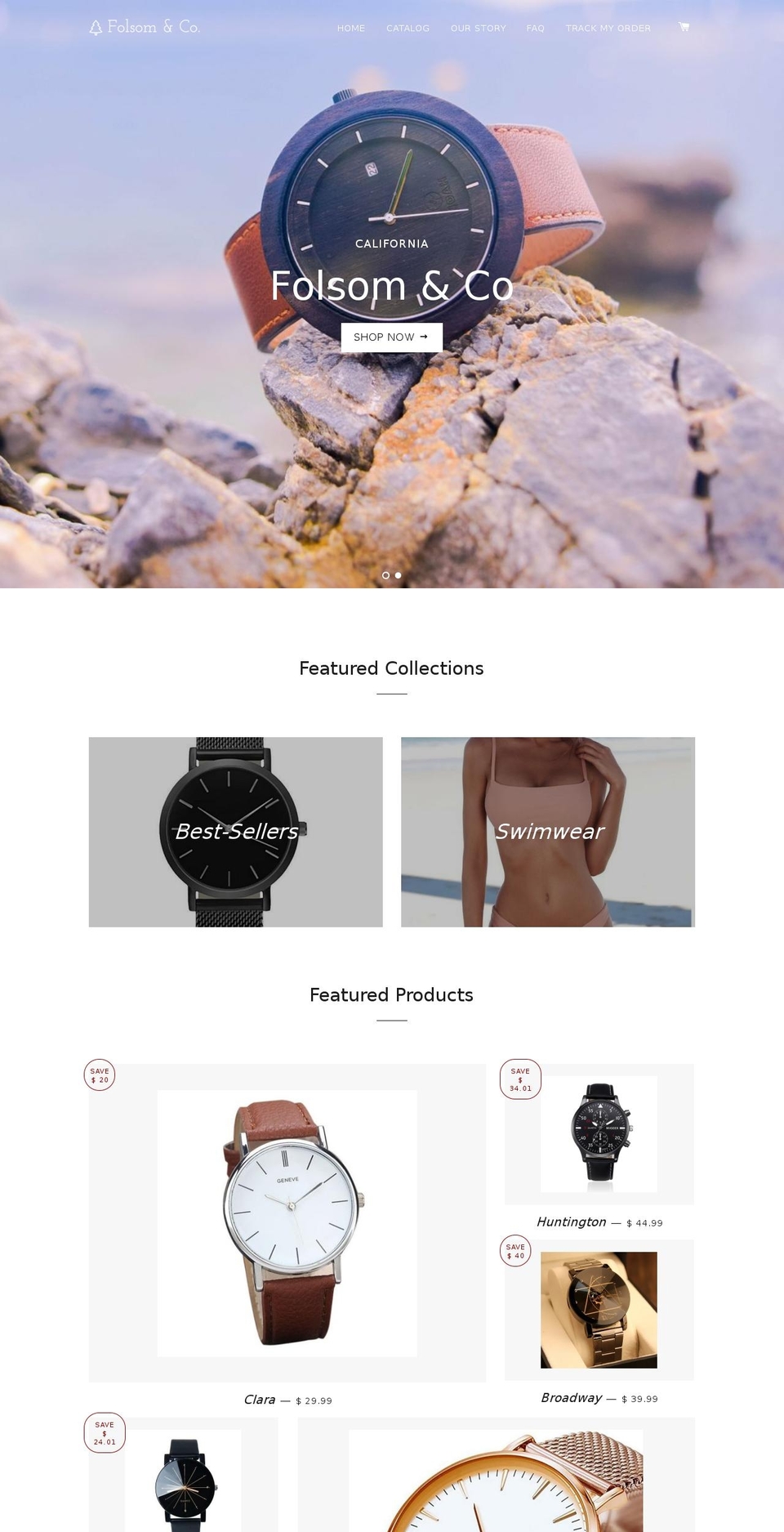 folsom.co shopify website screenshot