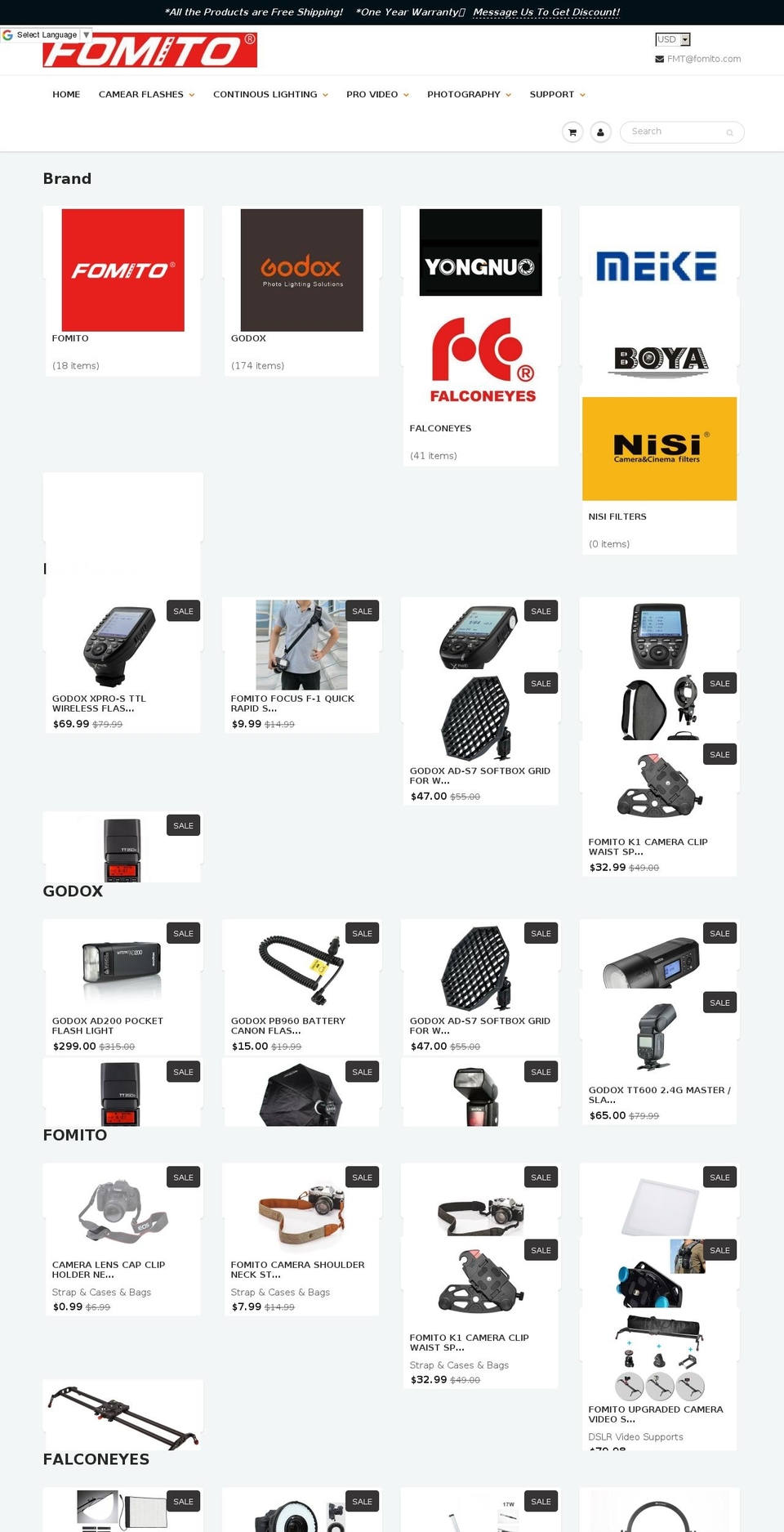 fomito.shop shopify website screenshot