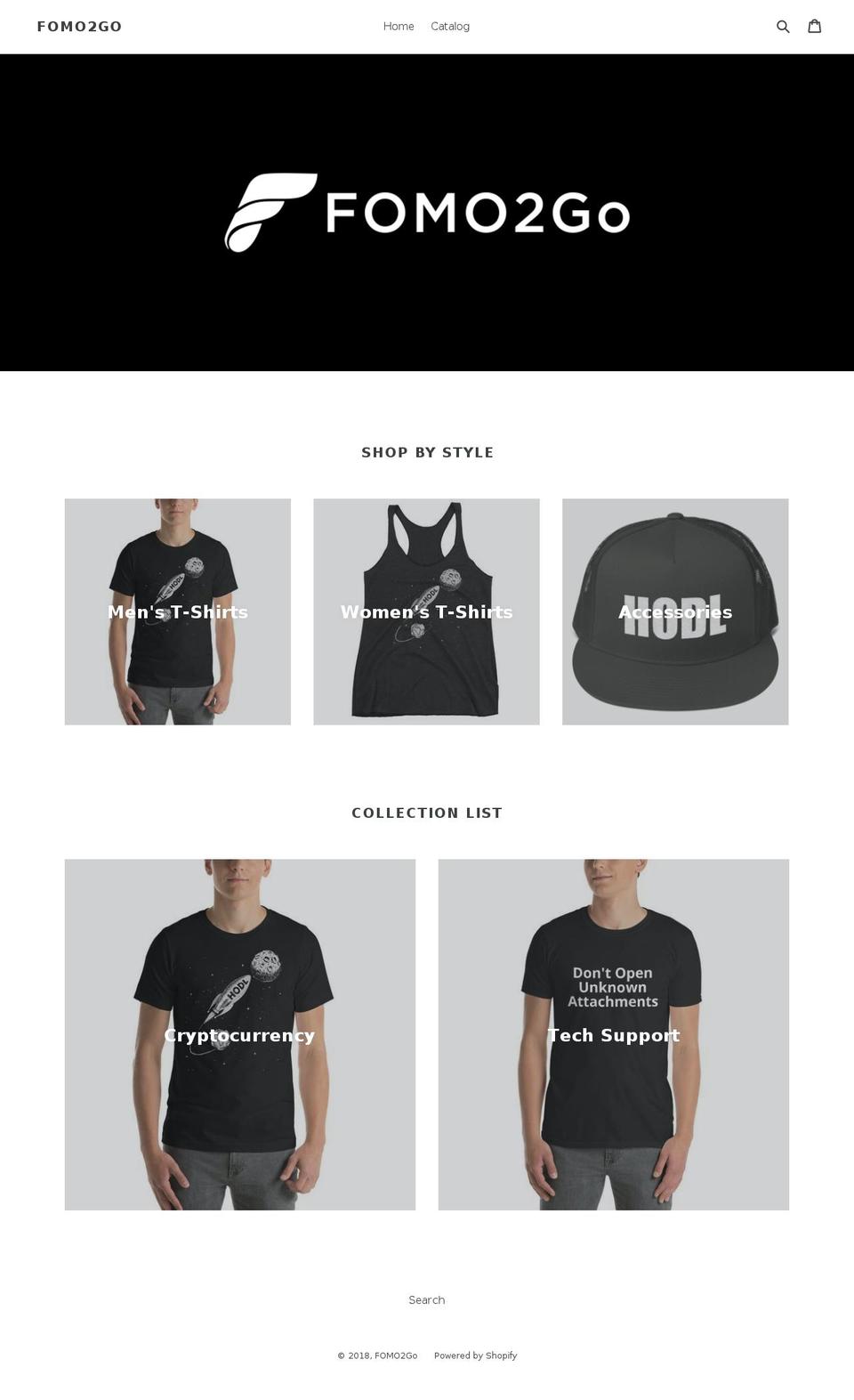 fomotogo.com — Shopify storefront screenshot