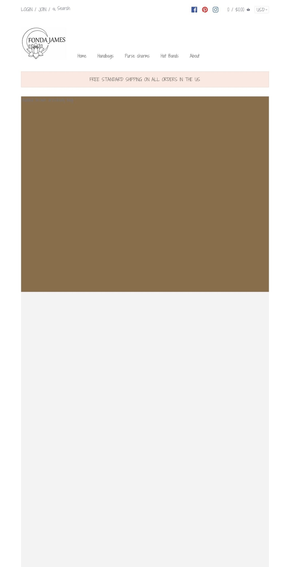 fondajames.com shopify website screenshot