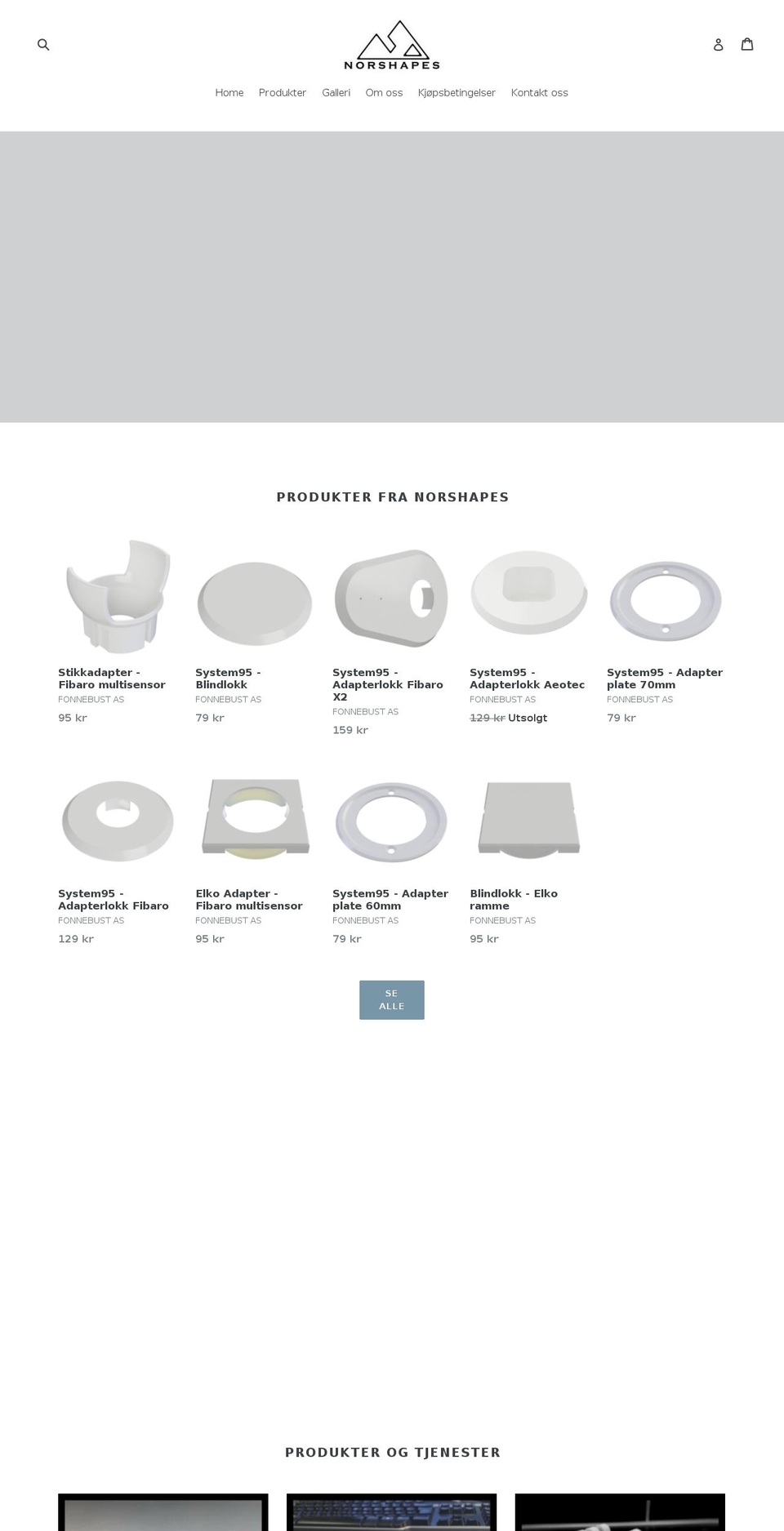 fonnebust.com — Shopify storefront screenshot