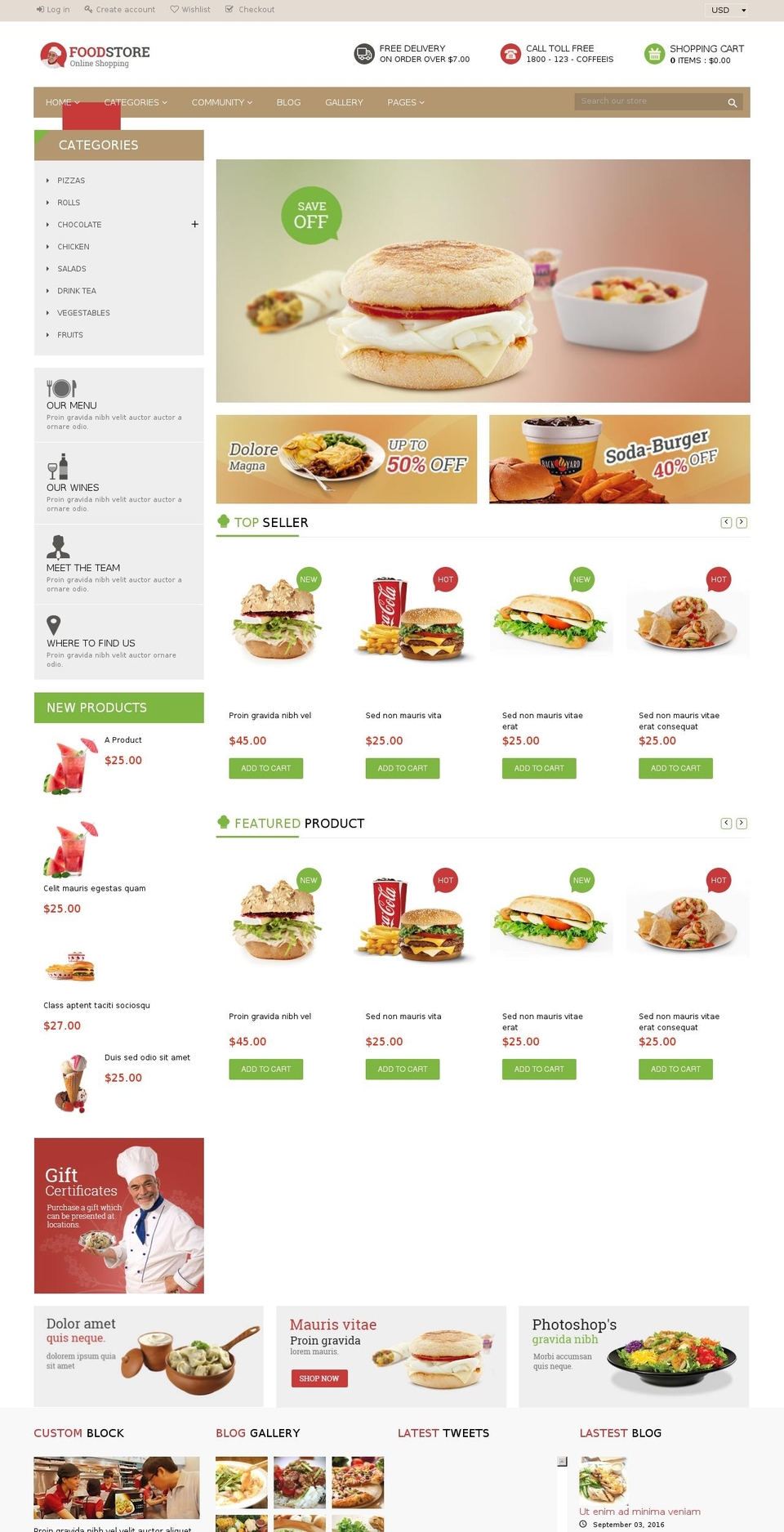 food-store-7.myshopify.com shopify website screenshot