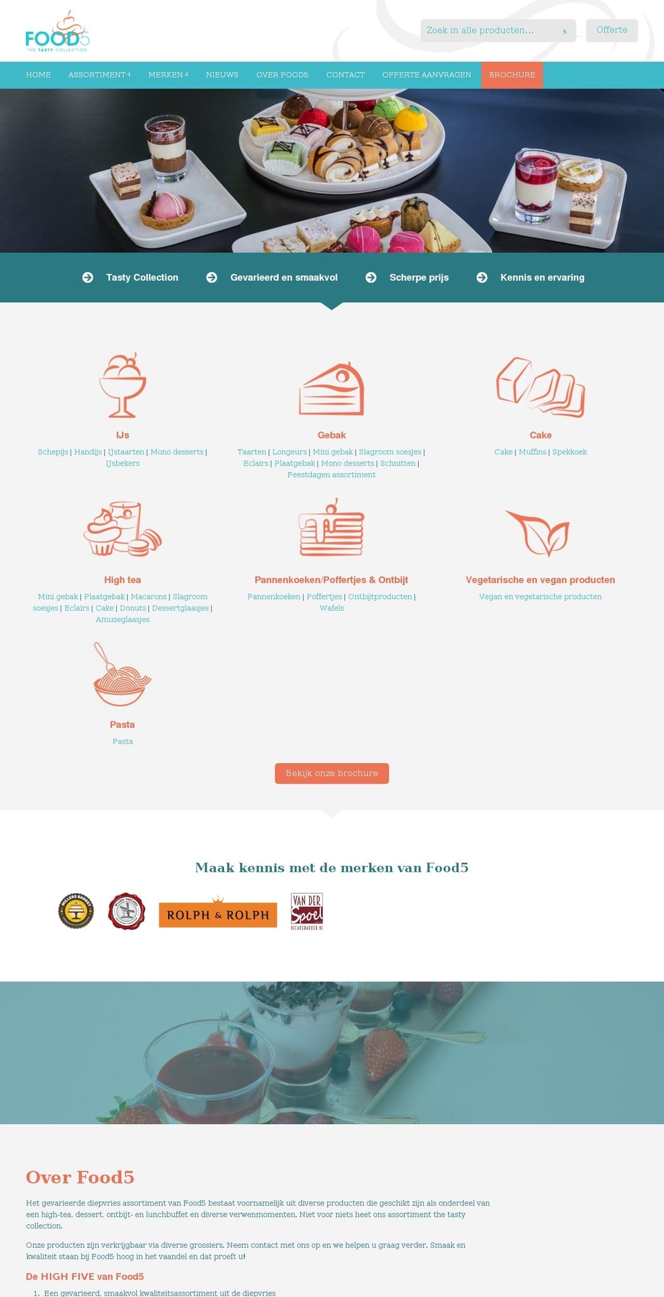 food5.nl shopify website screenshot