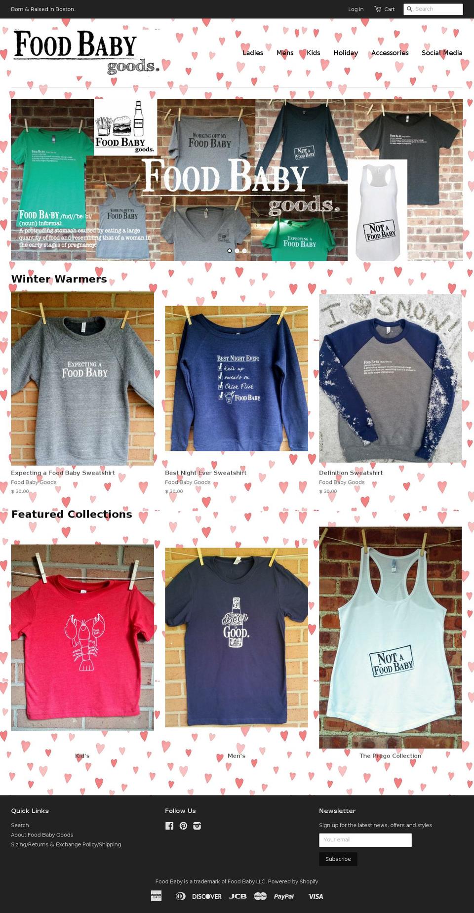 foodbabygoods.com — Shopify storefront screenshot