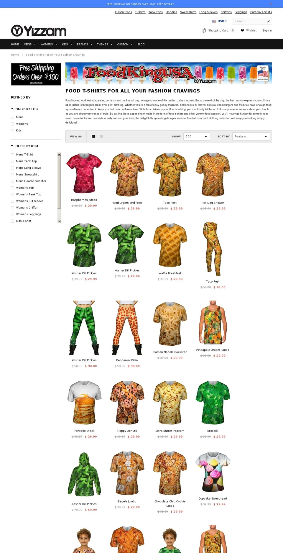 foodkingusa.com shopify website screenshot