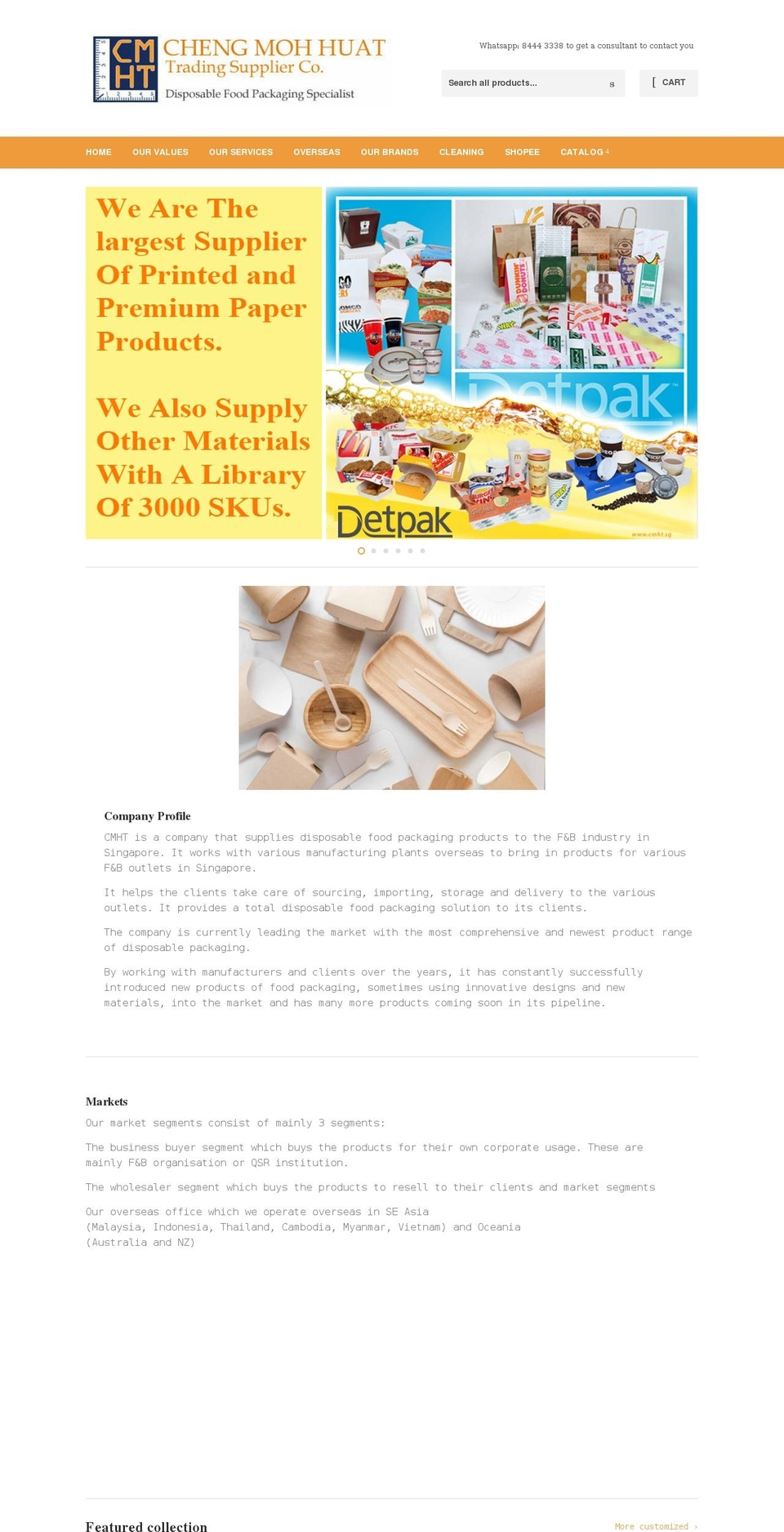 foodpackaging.com.sg shopify website screenshot