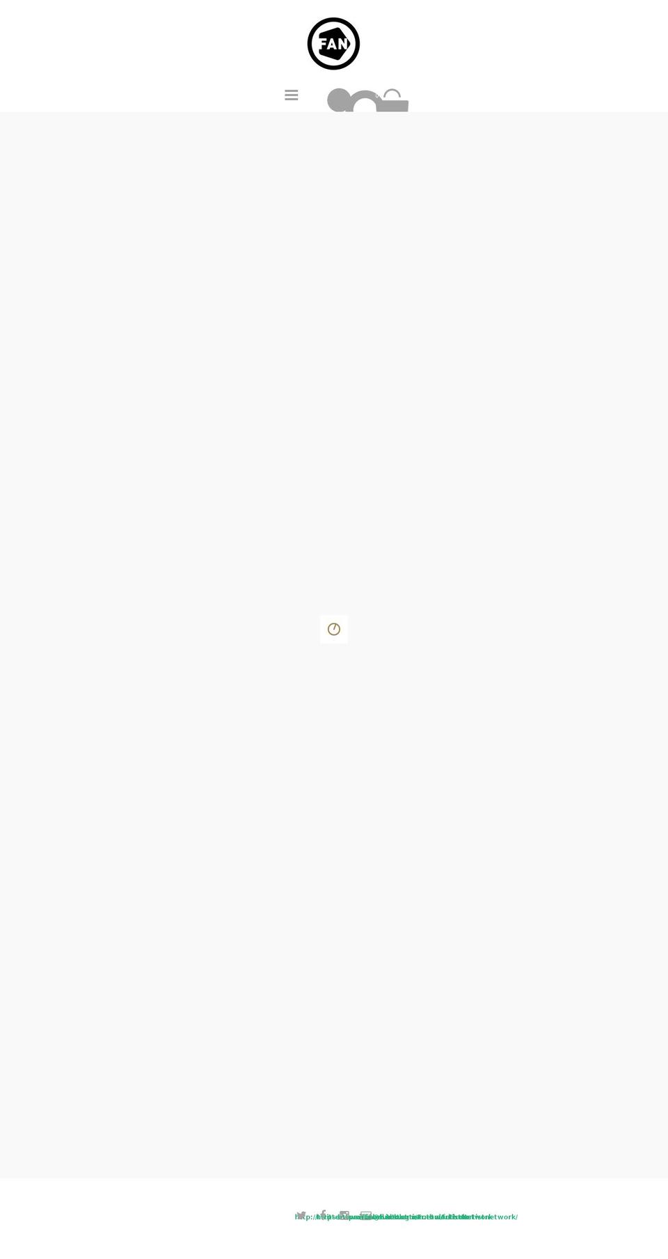 footballartistnetwork.com shopify website screenshot