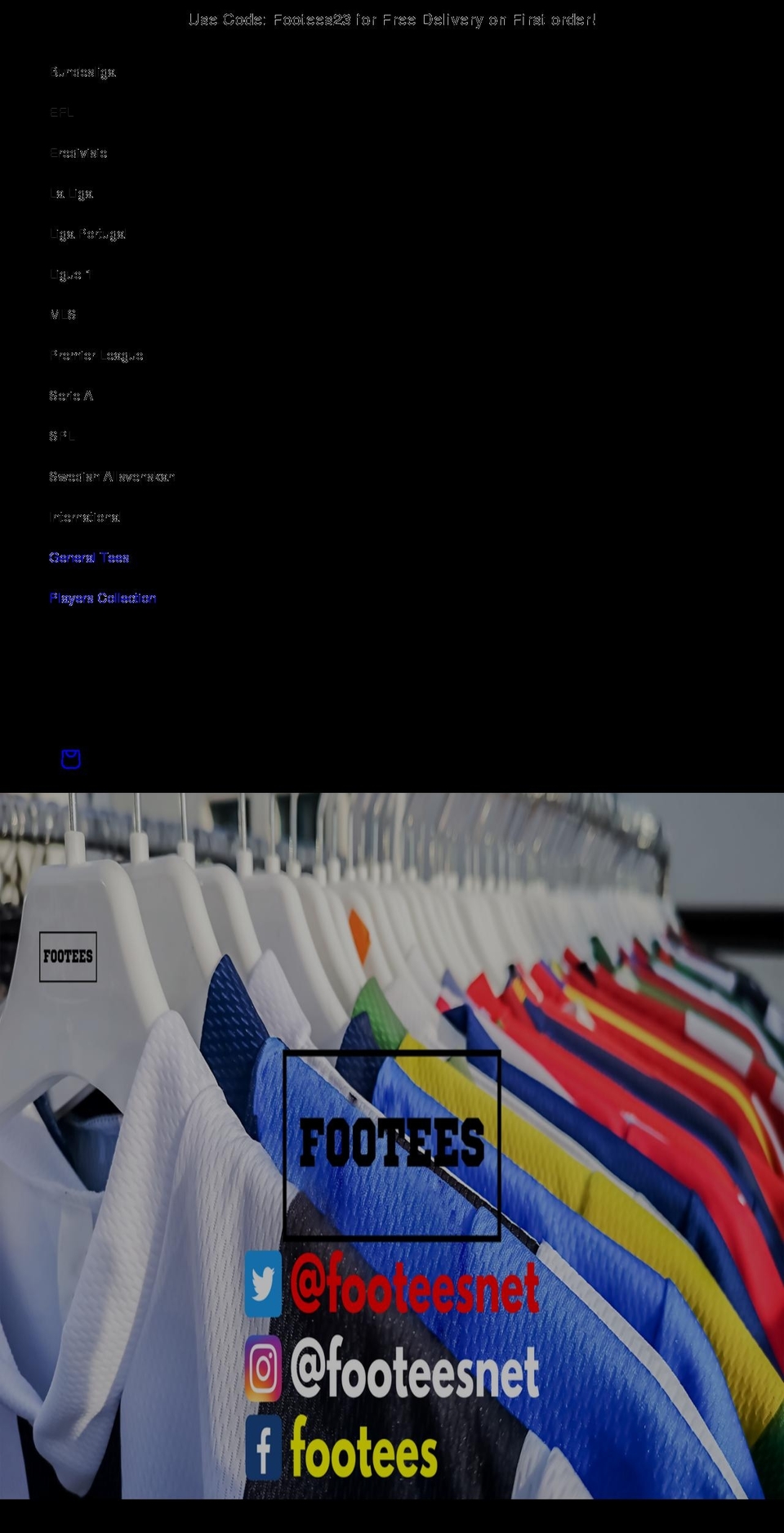 footees.net shopify website screenshot