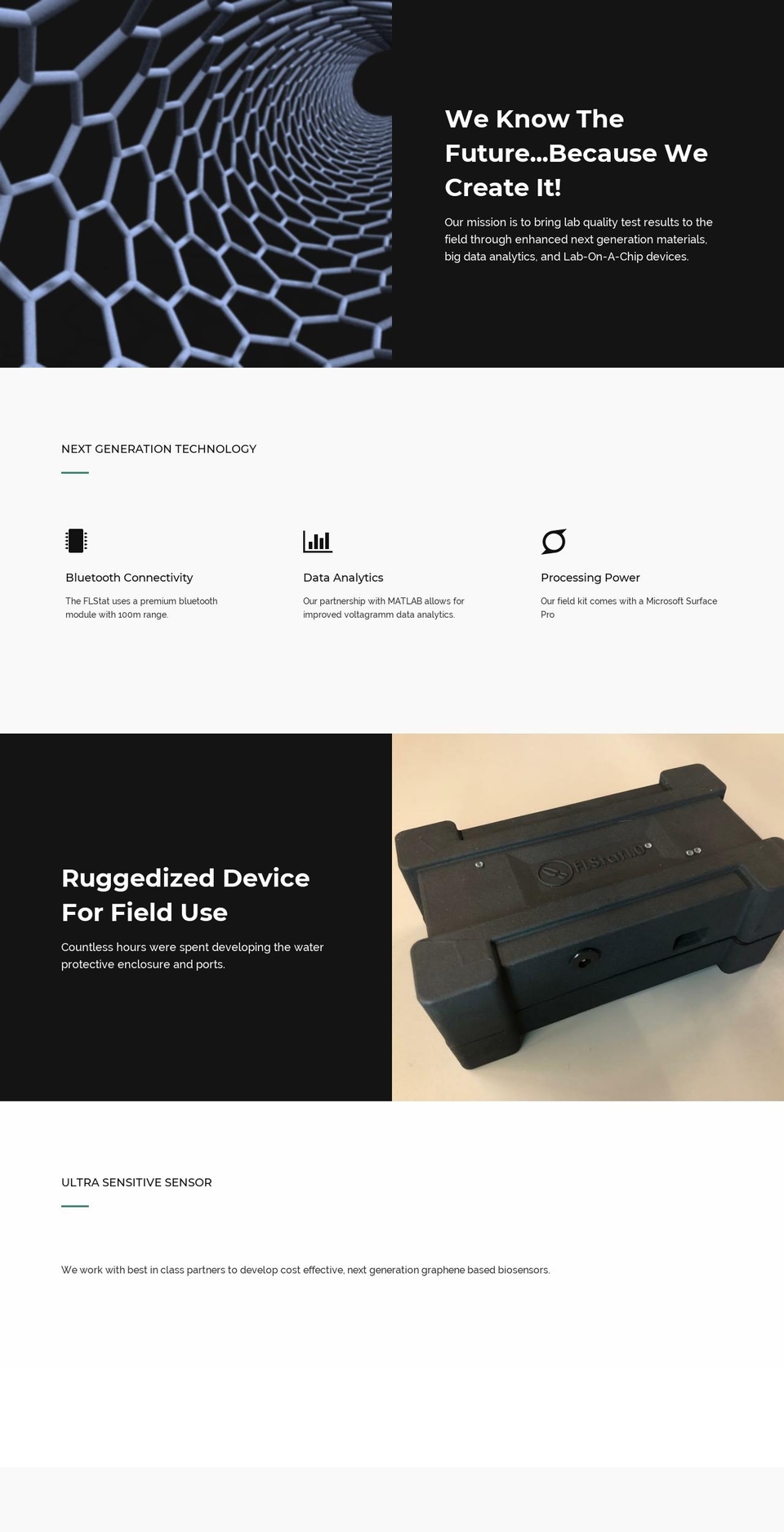 footholdlabs.com — Shopify storefront screenshot