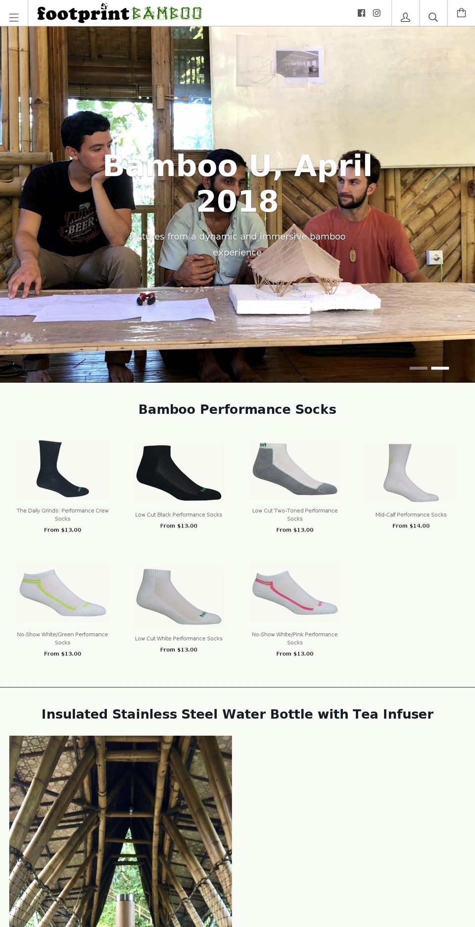 footprintco.com — Shopify storefront screenshot