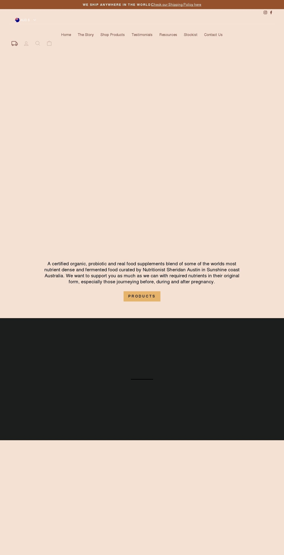 foragedforyou.com shopify website screenshot