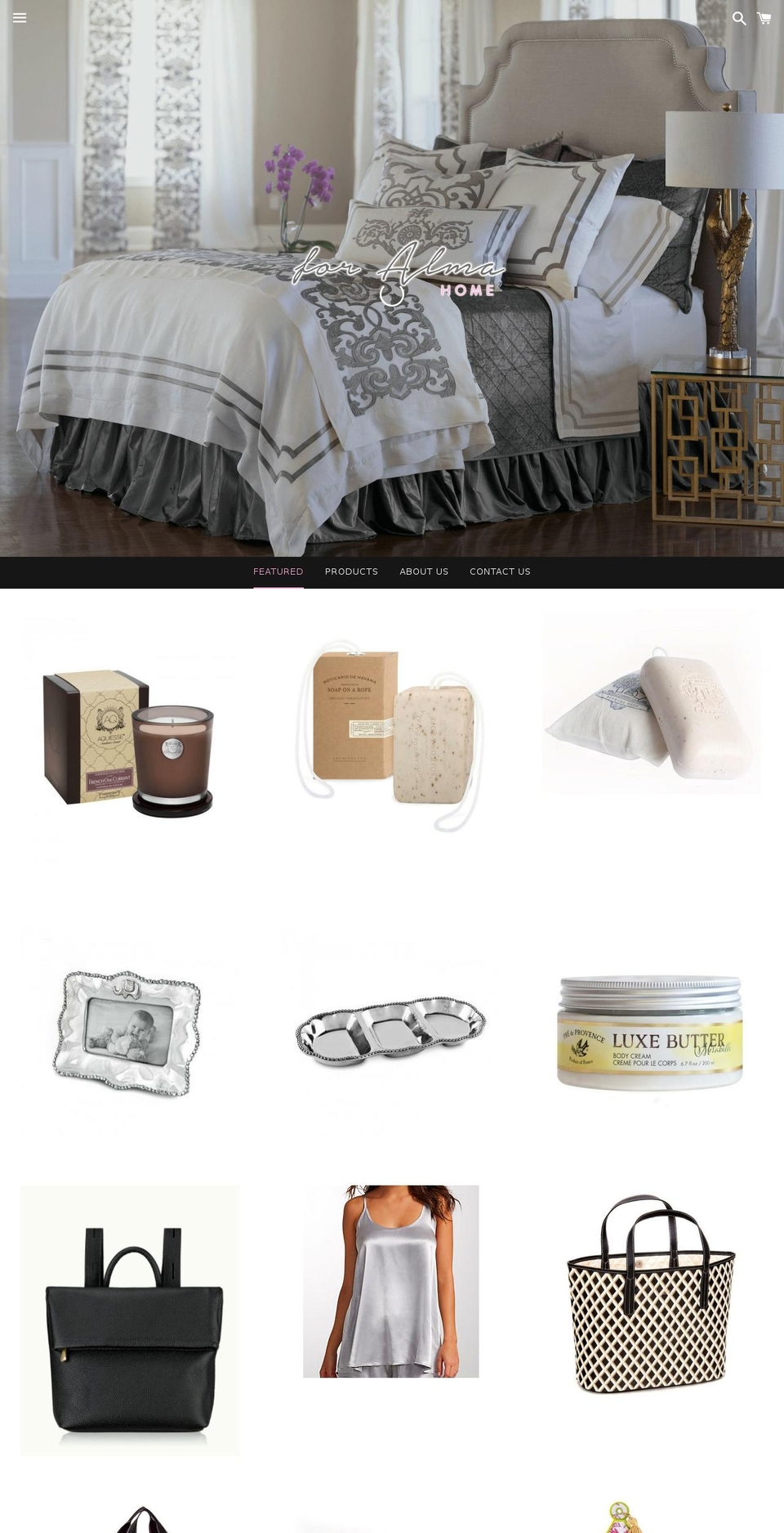 foralma.com shopify website screenshot