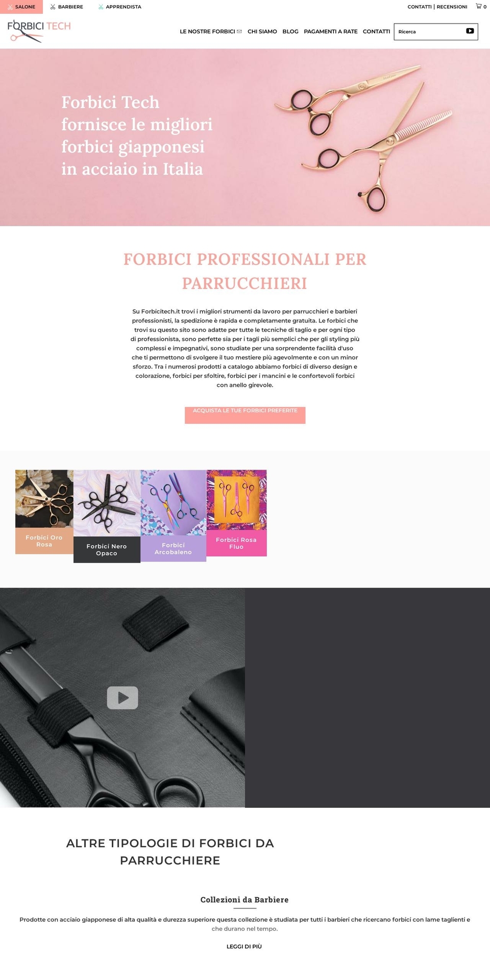 forbicitech.it shopify website screenshot