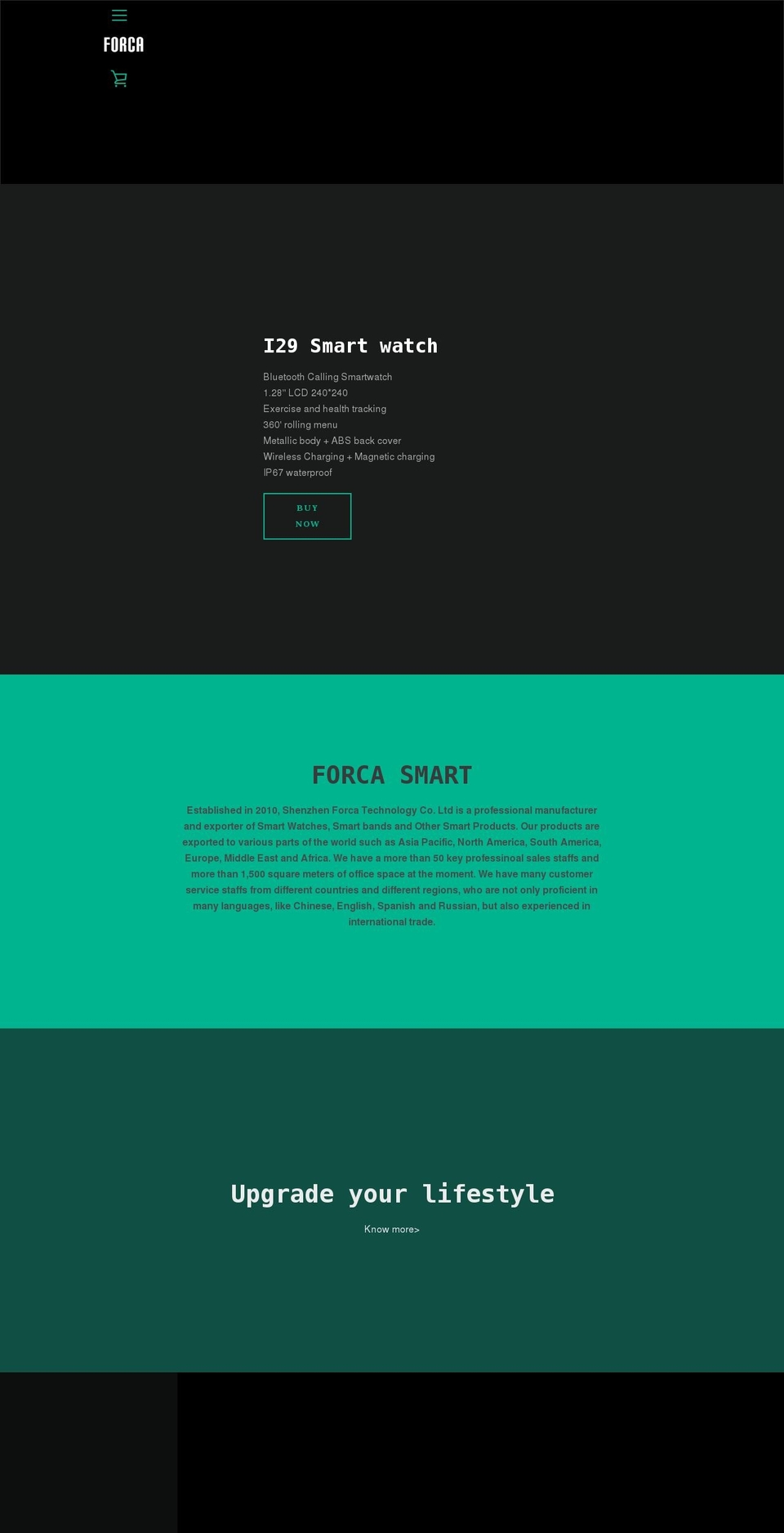 forcasmart.com shopify website screenshot