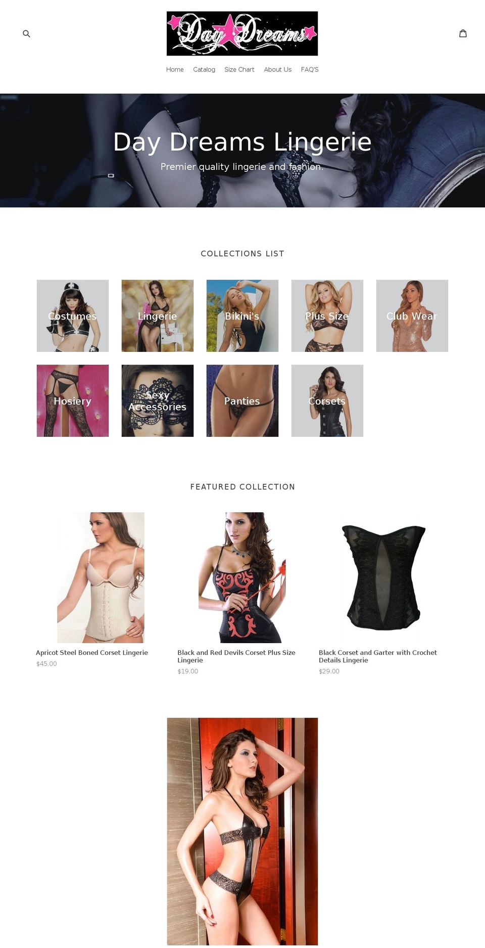 fordaydreams.com shopify website screenshot