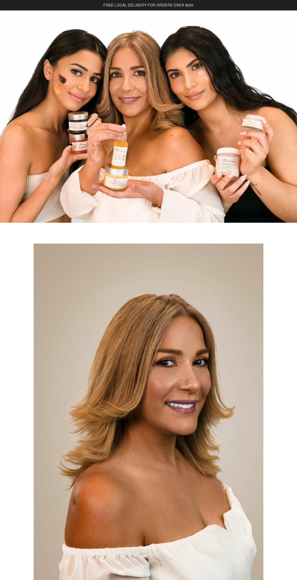foreessentials.com shopify website screenshot