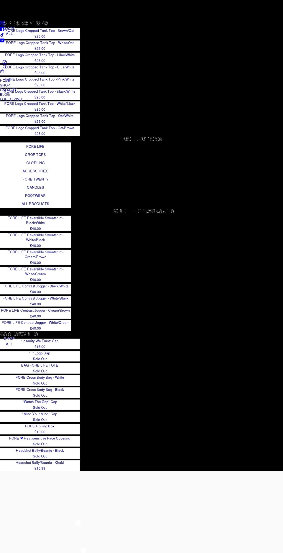 forestore.co.uk shopify website screenshot