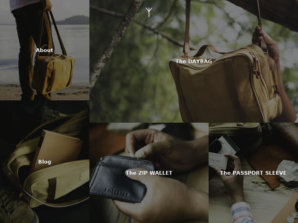 forestryforestry.com shopify website screenshot