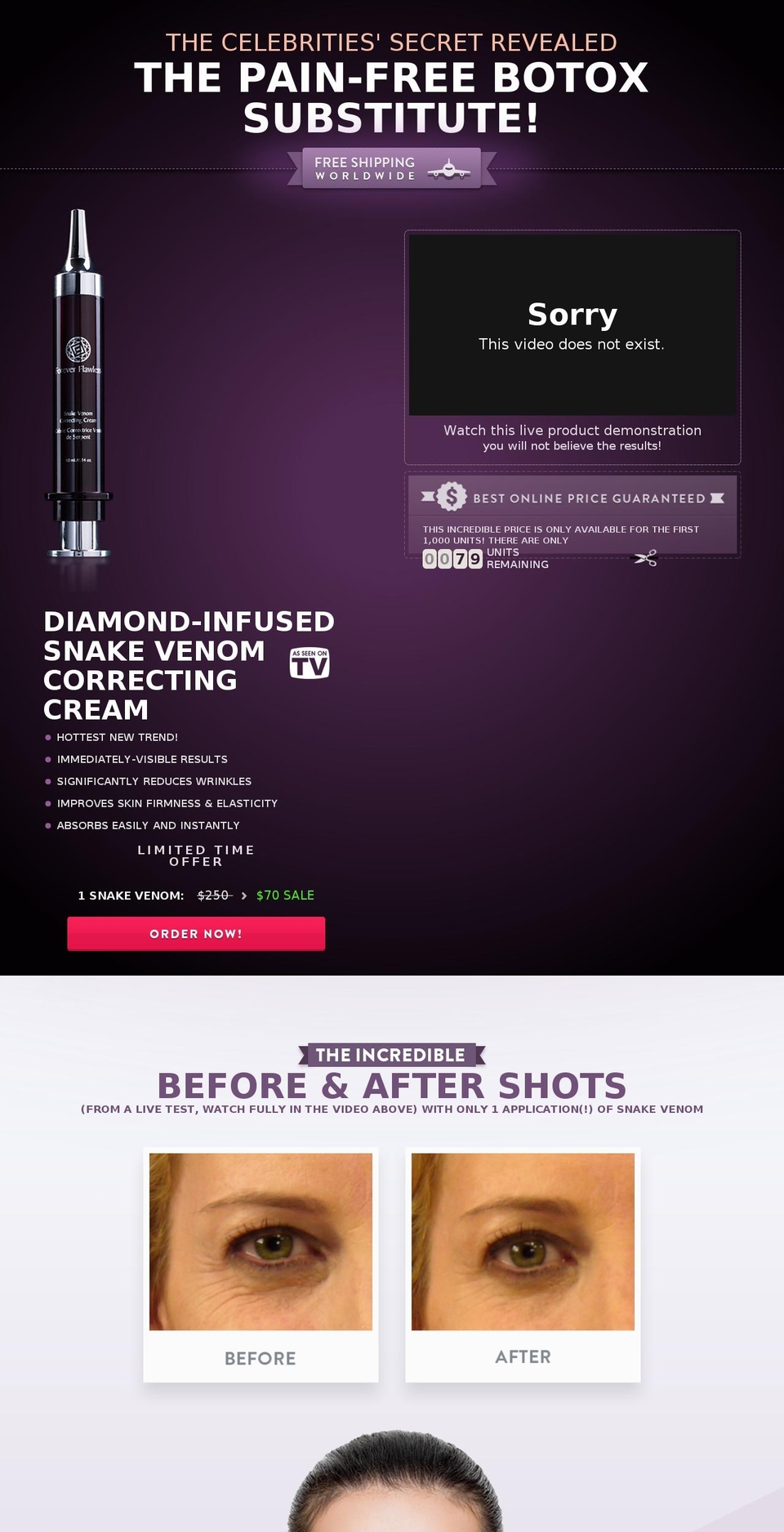 forever-flawless.com — Shopify storefront screenshot