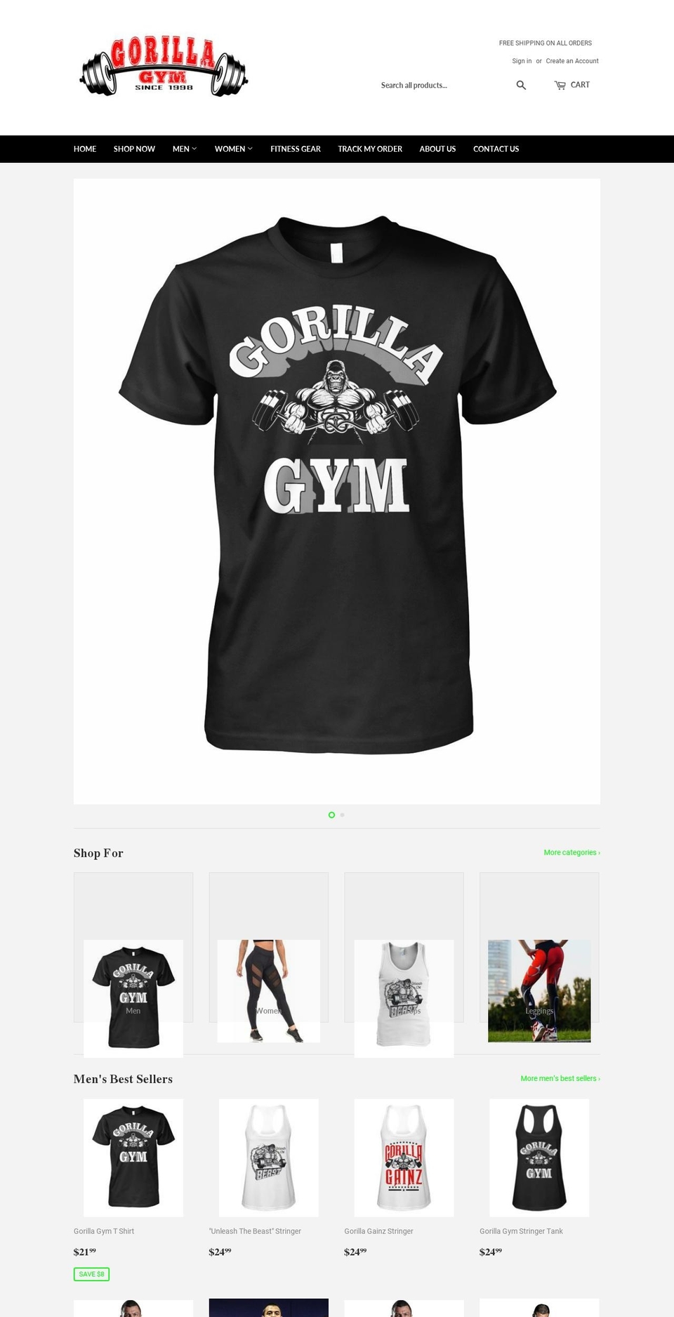 foreverfitness4u.com — Shopify storefront screenshot