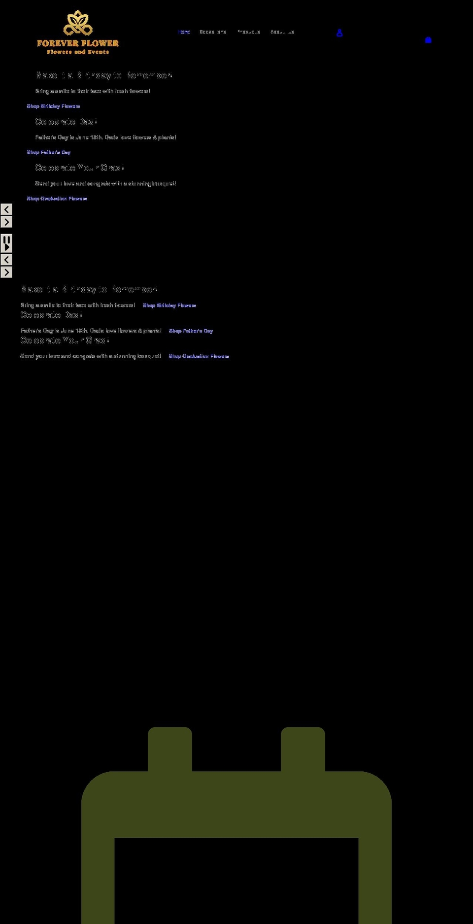 mol-standard- Shopify theme site example foreverflowerco.com