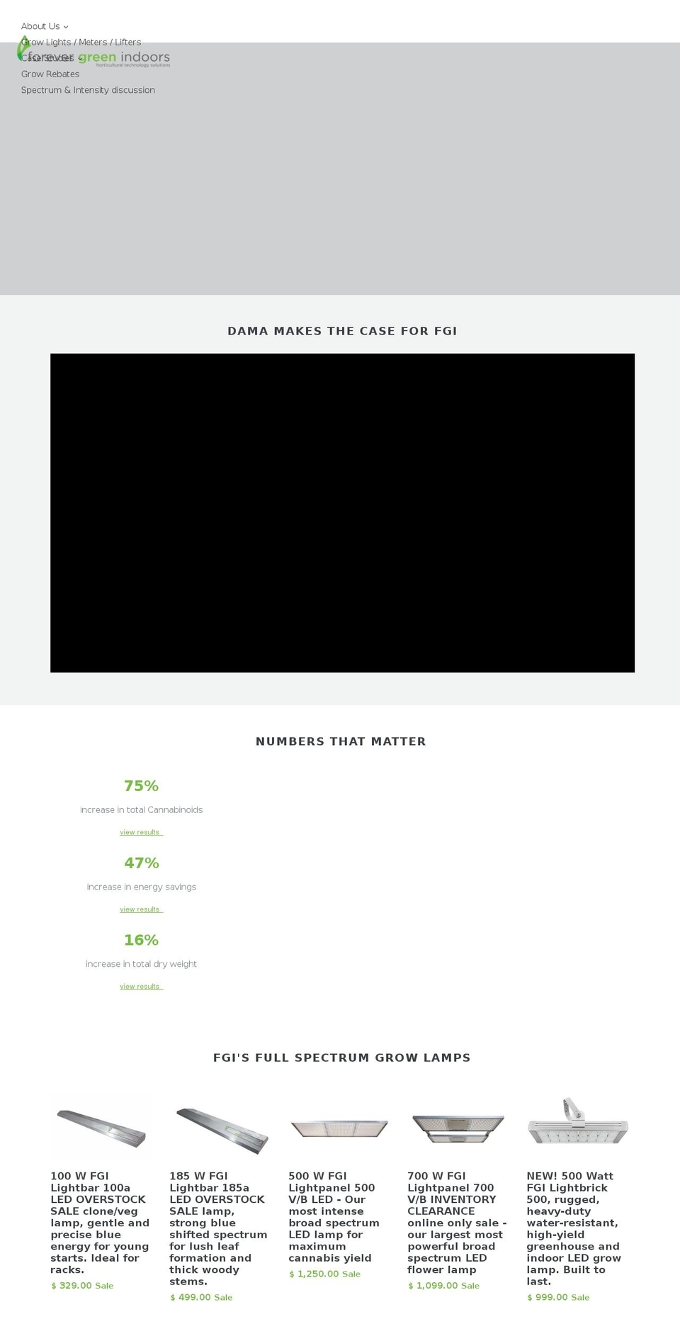 forevergreenindoor.com — Shopify storefront screenshot