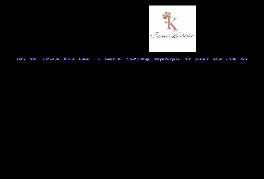 foreverkimberlee.com shopify website screenshot