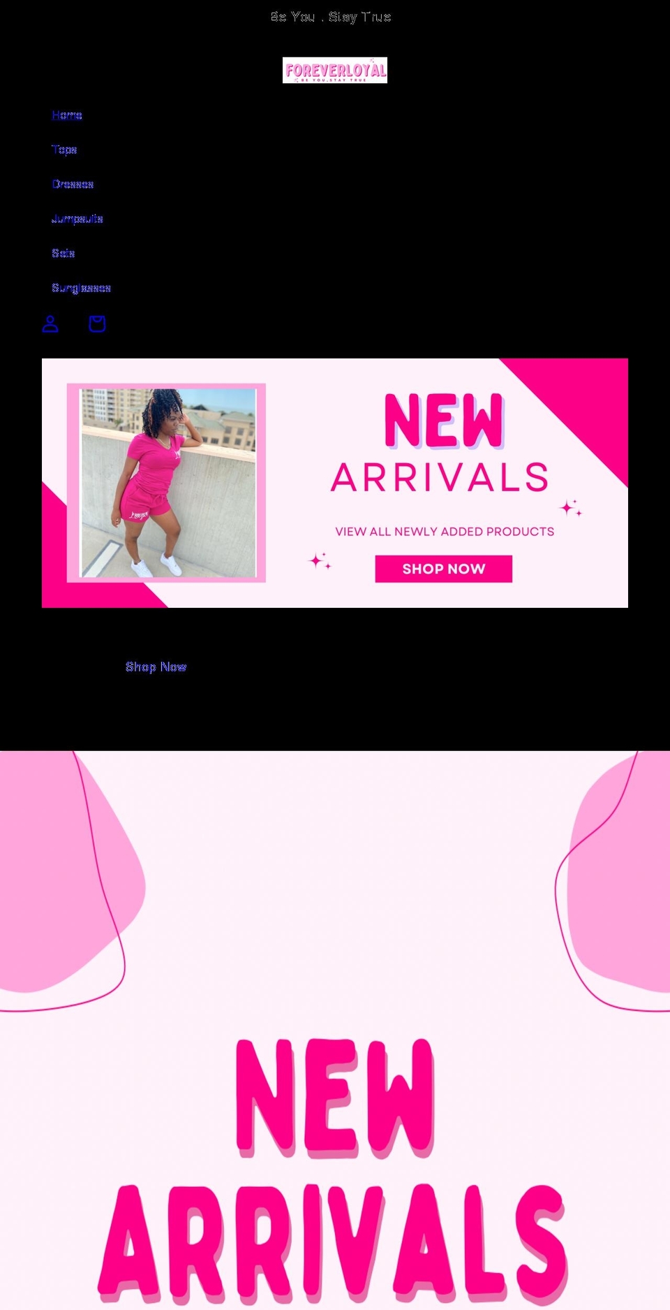 foreverloyals.com shopify website screenshot