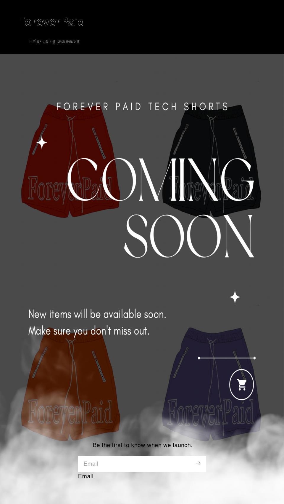 foreverpaidfp.com shopify website screenshot