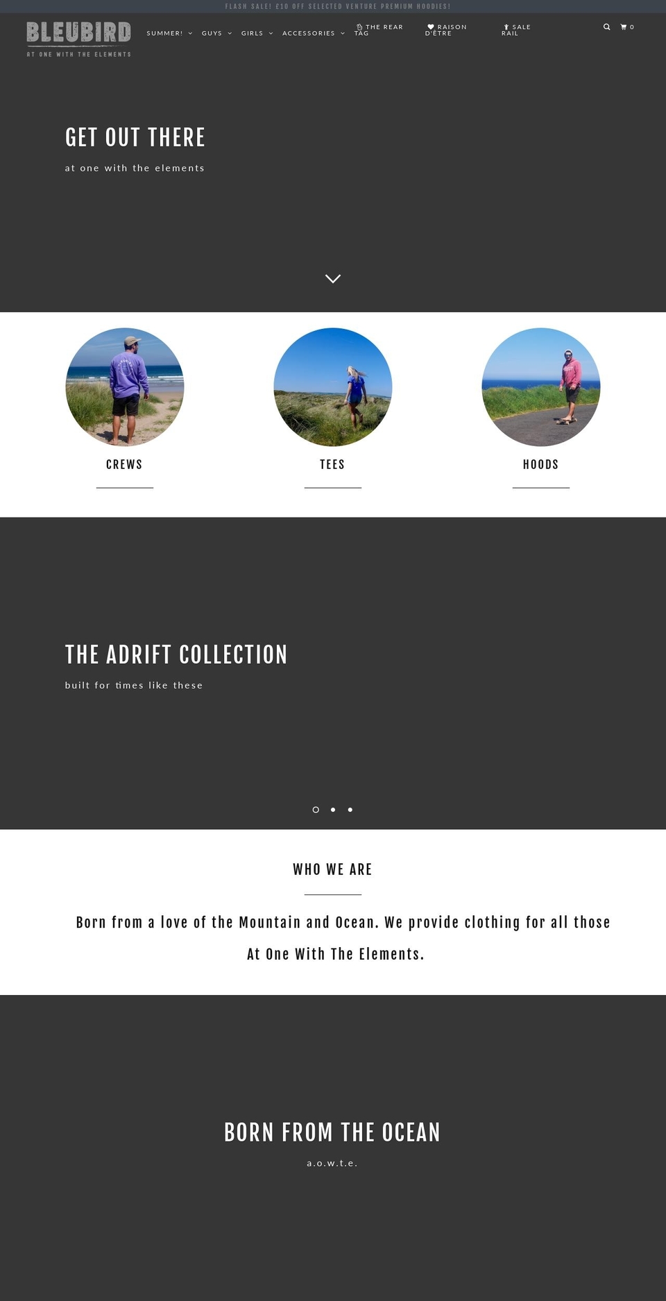 foreverriding.com — Shopify storefront screenshot